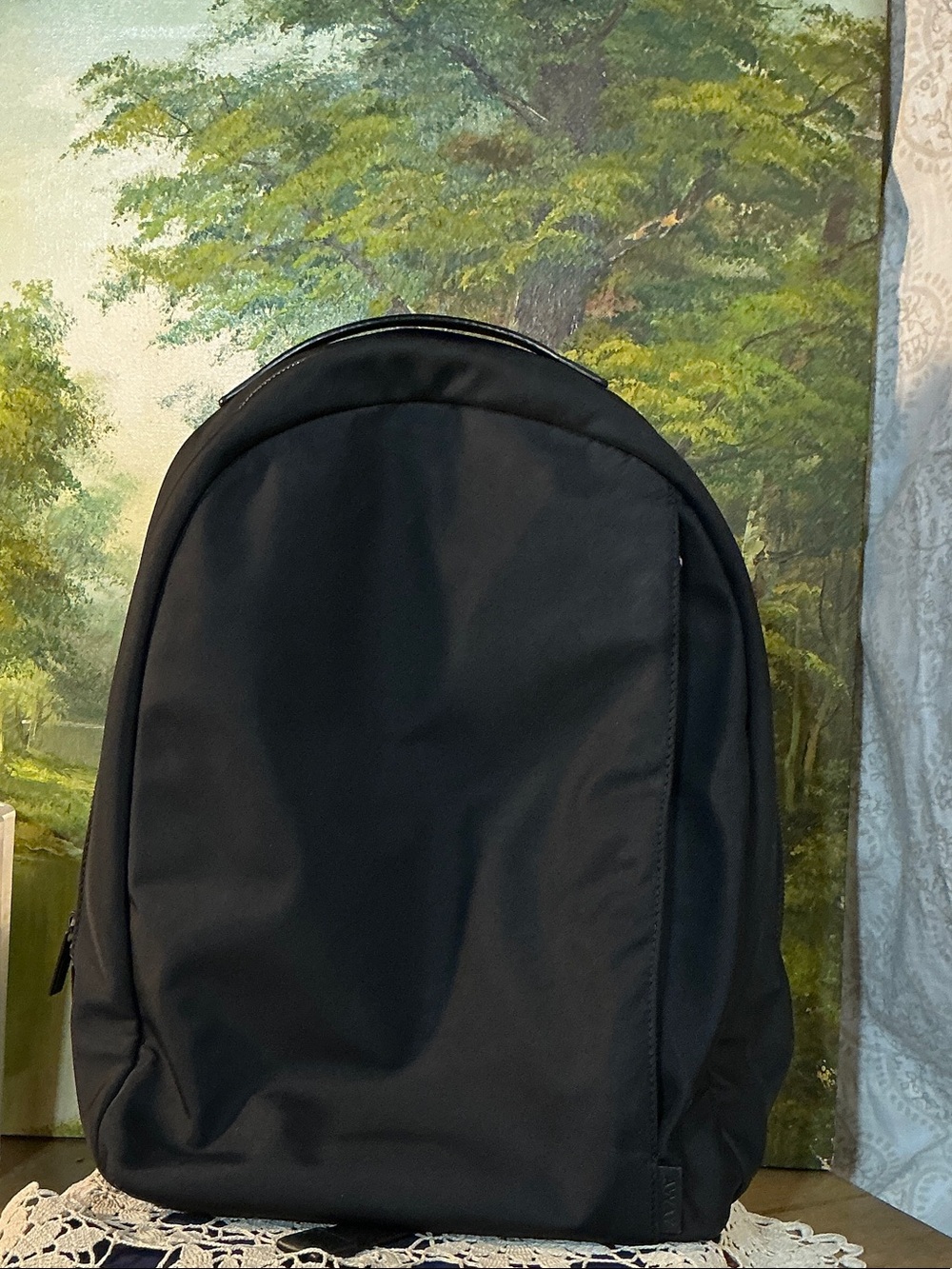 Away Black Minimalist Backpack for Men